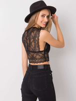 Czarny top koronkowy Shannon OCH BELLA