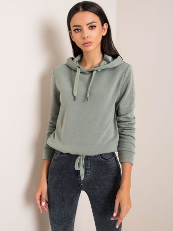 Schmutziggrüne Sweatshirt Camille SUBLEVEL.