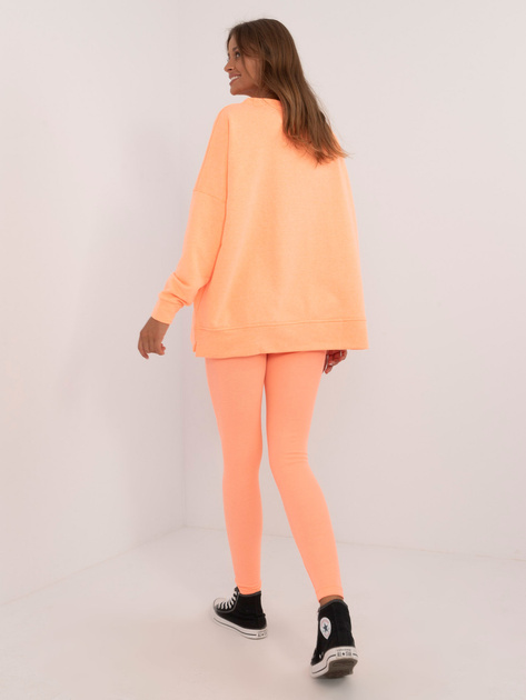 Hurt Fluo pomarańczowy dresowy komplet z legginsami
