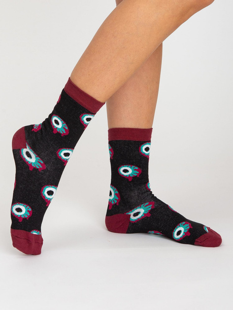 Zestaw damskich kolorowych skarpet 3-pak