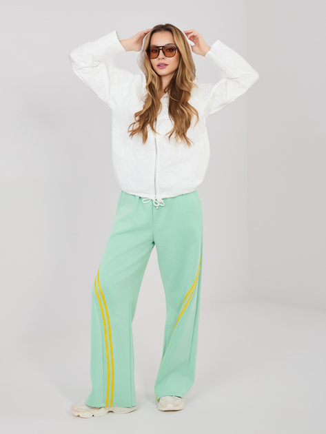 Ecru przejściowa kurtka z kieszeniami RUE PARIS