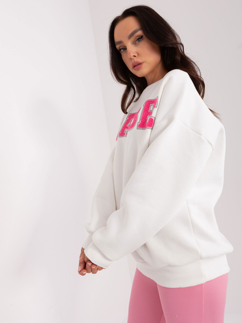 Hurtownia Ecru bluza damska z napisem