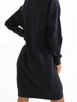 Graphite oversized sweatshirt dress.