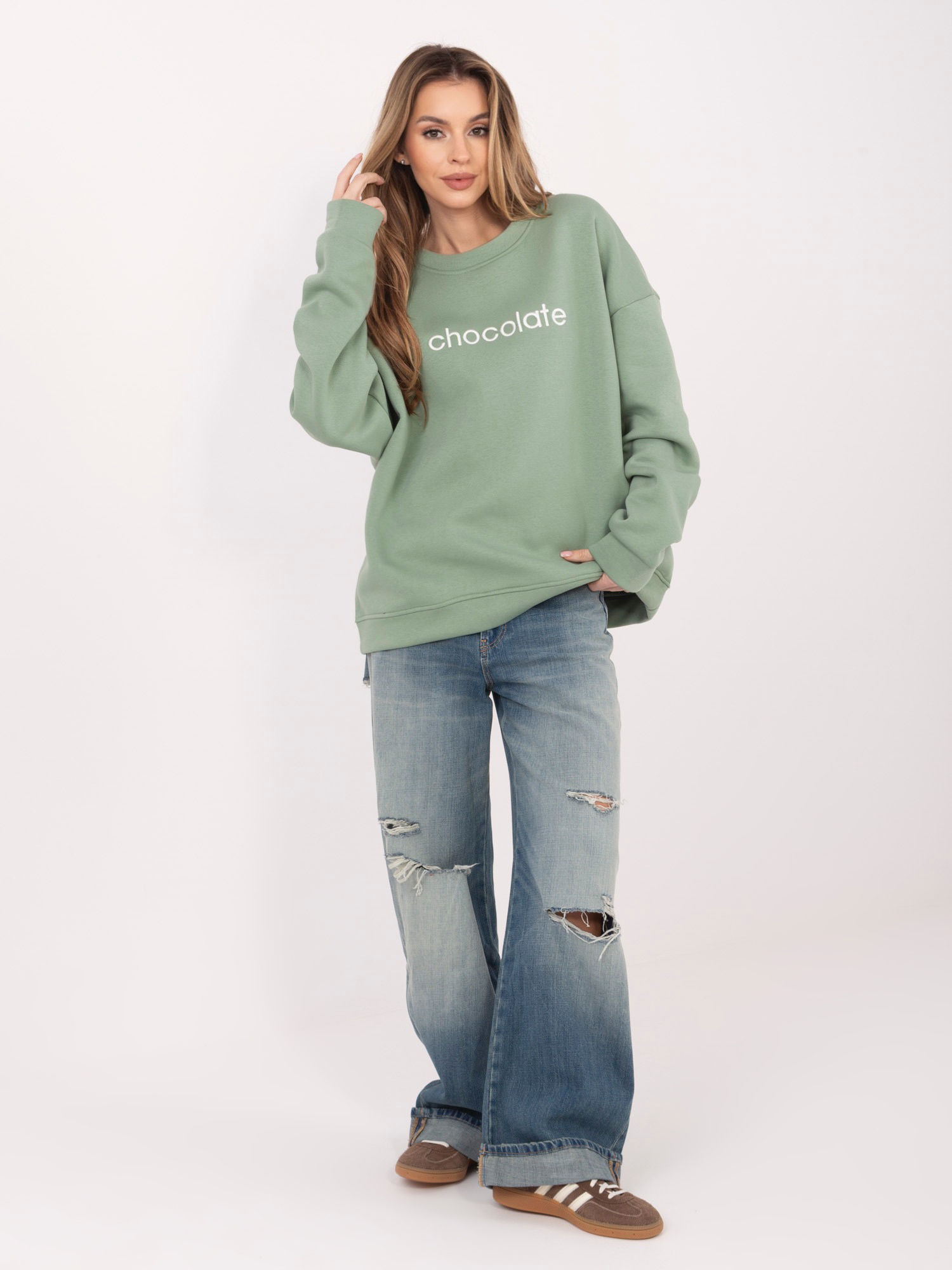 Bluza pistacjowy