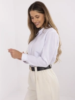 Biała elegancka koszula z bawełny