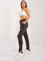 Hurt Khaki damskie spodnie dresowe z kieszeniami