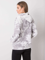 Grey tie-dye sweatshirt Stephanie RUE PARIS