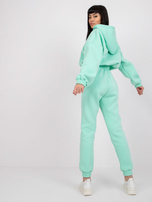 Miętowy dwuczęściowy komplet dresowy Auxerre