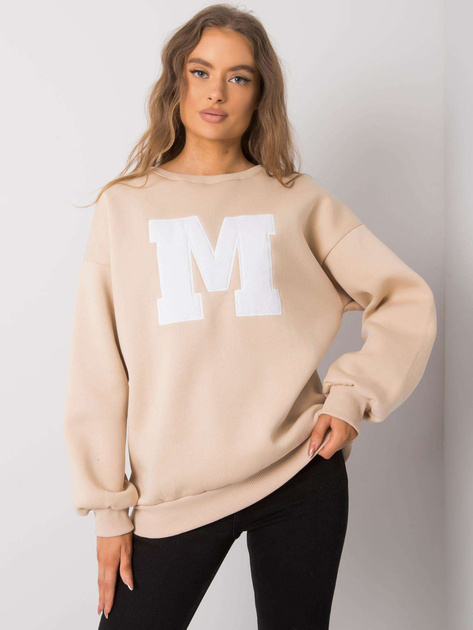 Jasnobeżowa bluza bawełniana Armelle