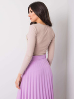 Beige Bluse Avianna OCH BELLA.