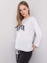 Biała bluzka z nadrukiem Rosita RUE PARIS