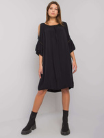 Czarna sukienka z wycięciami Marielle OCH BELLA 