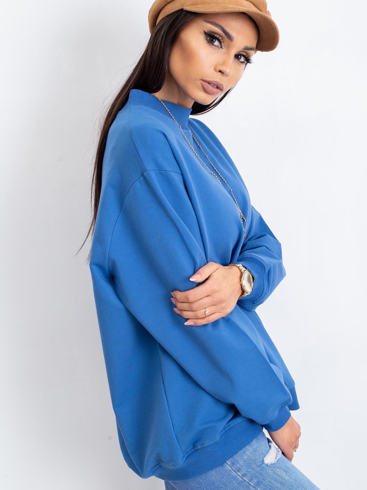 Niebieska bluza Twist