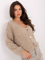 Beige sweater with wool blend RUE PARIS.