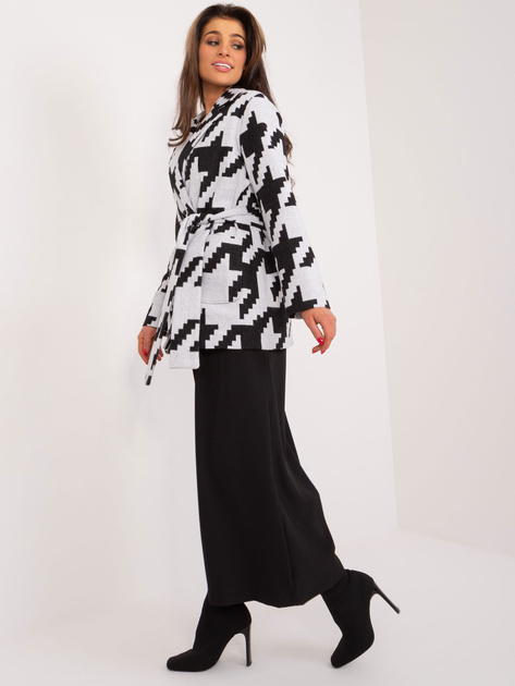 Hurt Szaro-czarna damska marynarka w pepitkę