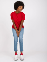 Bordowy t-shirt damski Honorine MAYFLIES