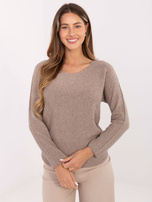 Glittery fango sweater elegant RUE PARIS.