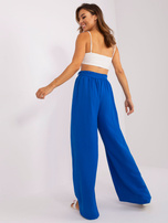 Hurt Kobaltowe zwiewne spodnie szwedy OCH BELLA