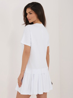 Biała mini sukienka na lato RUE PARIS