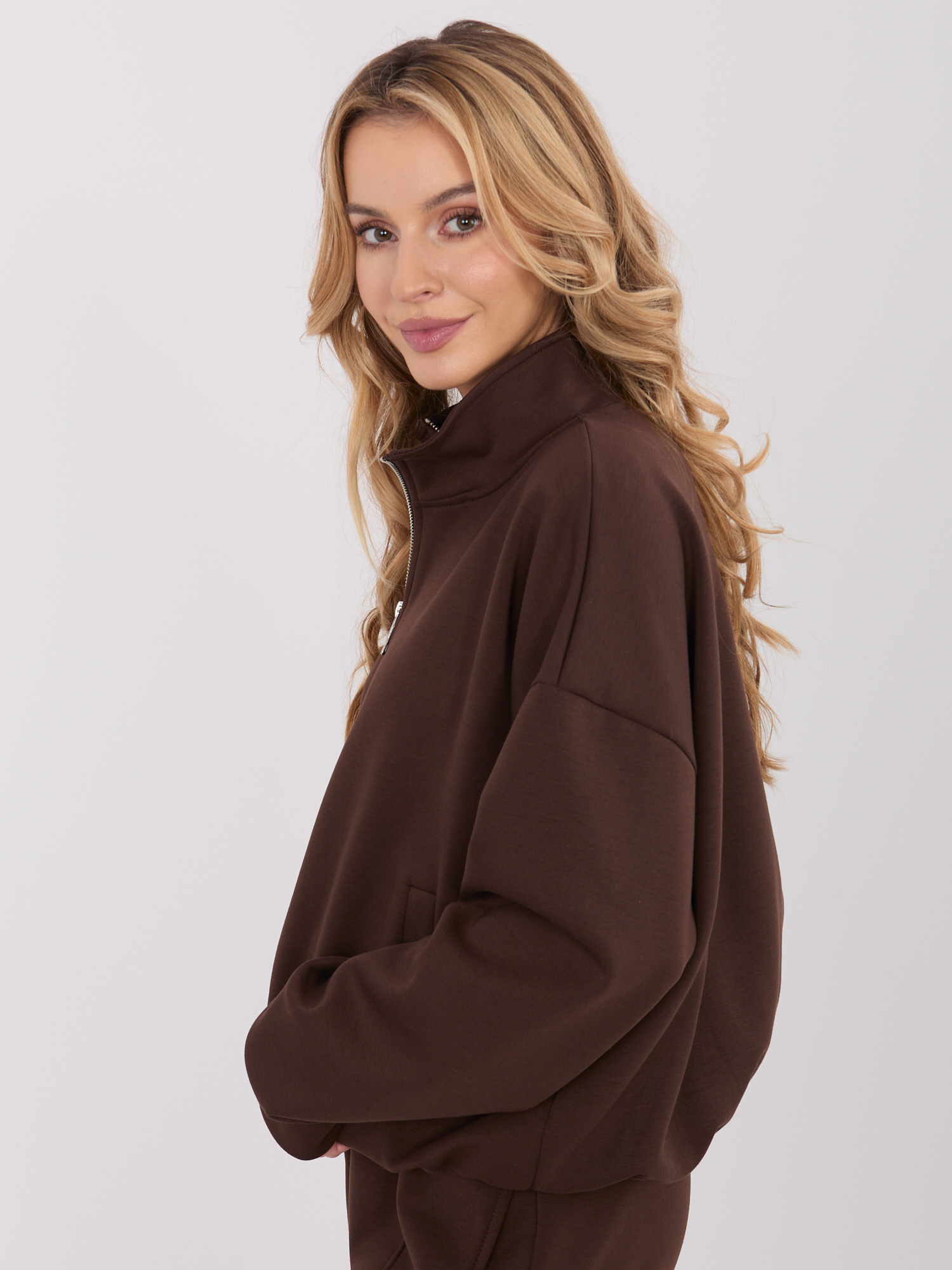 Bluza ciemny brązowy