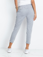 Szare melanżowe spodnie Approachable