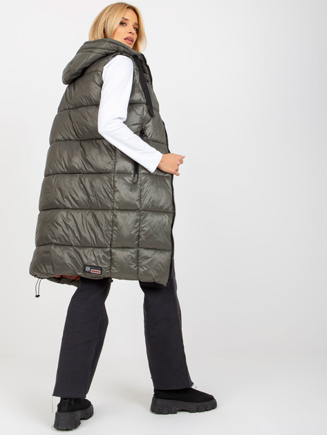 Hurt Khaki damska kamizelka pikowana FRESH MADE