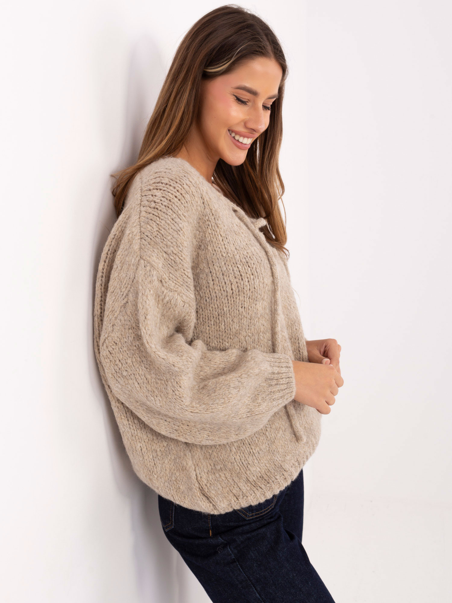 Sweter beżowy