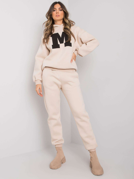 Beżowy komplet dresowy damski Jaque
