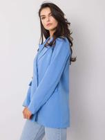 Niebieska marynarka damska Luiza OCH BELLA