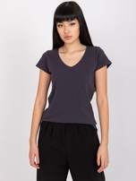 Grafitowy t-shirt Square