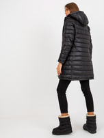 Hurt Czarna dwustronna kurtka przejściowa z pikowaniem