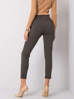 Ciemne khaki spodnie Riviera