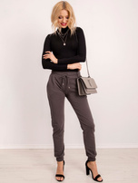 Ciemne khaki spodnie Faster