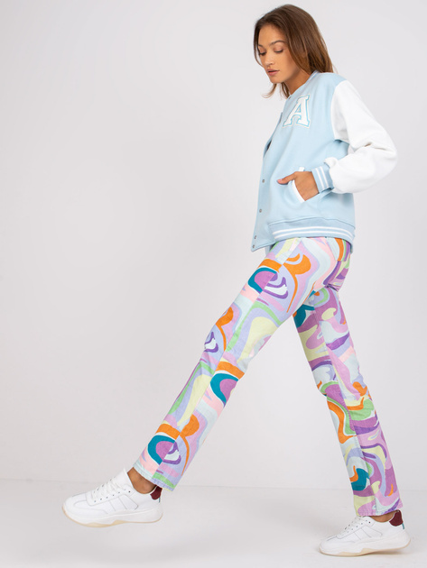 Jasnoniebieska damska bomberka dresowa Palma