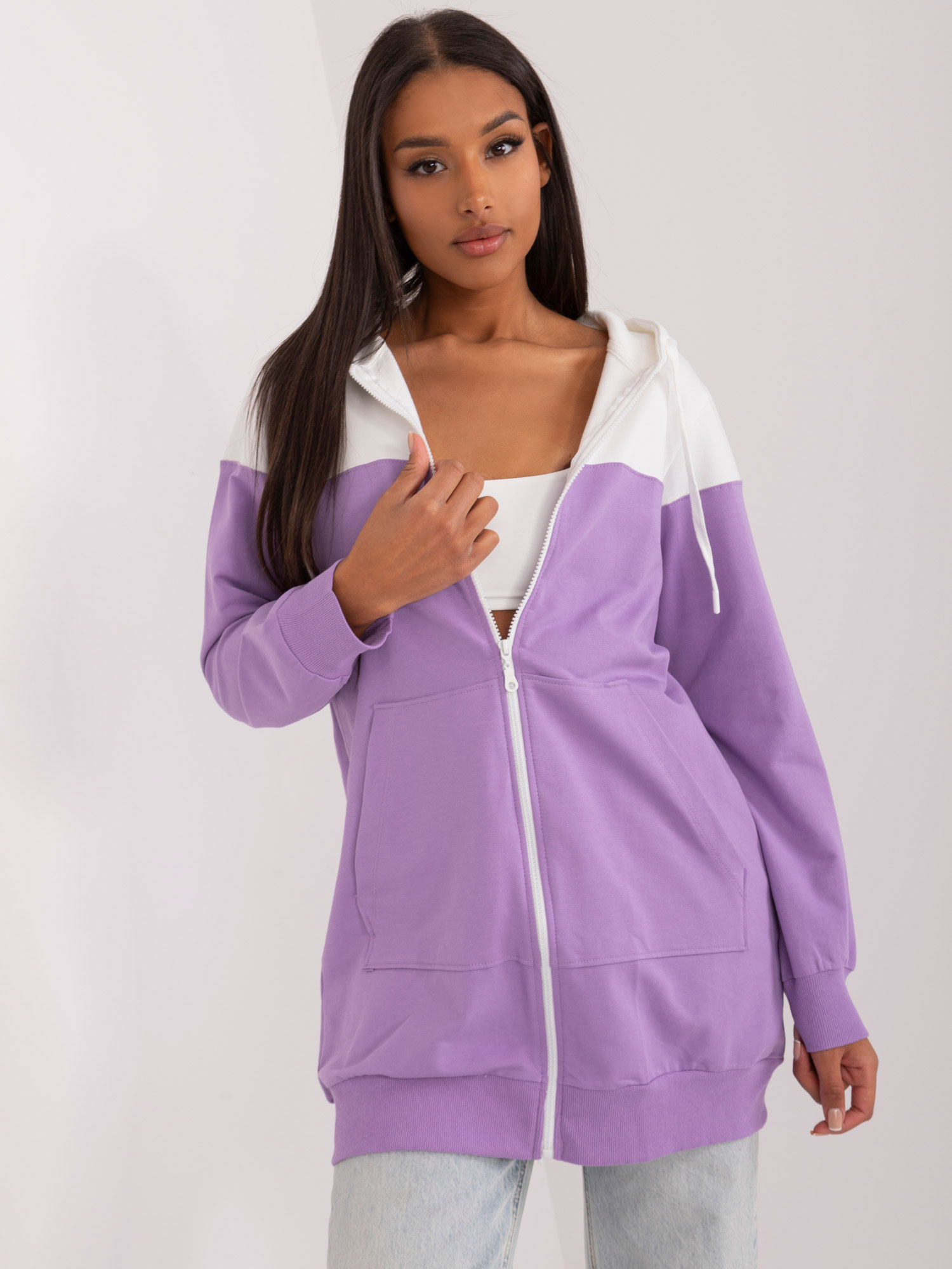 Bluza jasny fioletowy