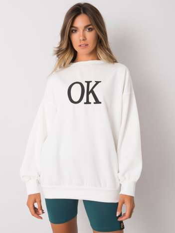 Ecru hoodie Angeline