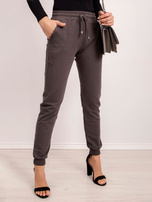 Ciemne khaki spodnie Faster