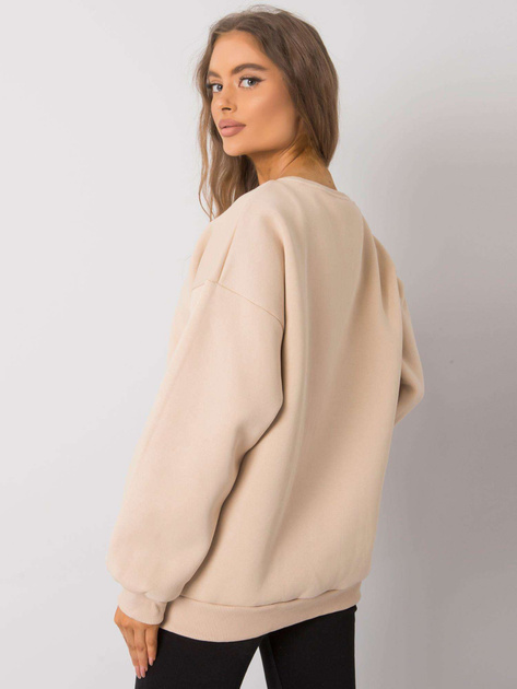 Jasnobeżowa bluza bawełniana Armelle