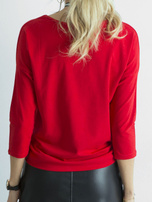 Czerwona bluzka April