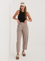 Fango sztruksowe spodnie typu carrot RUE PARIS  