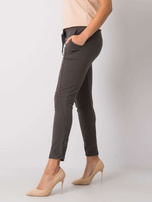 Ciemne khaki spodnie dresowe Hadley