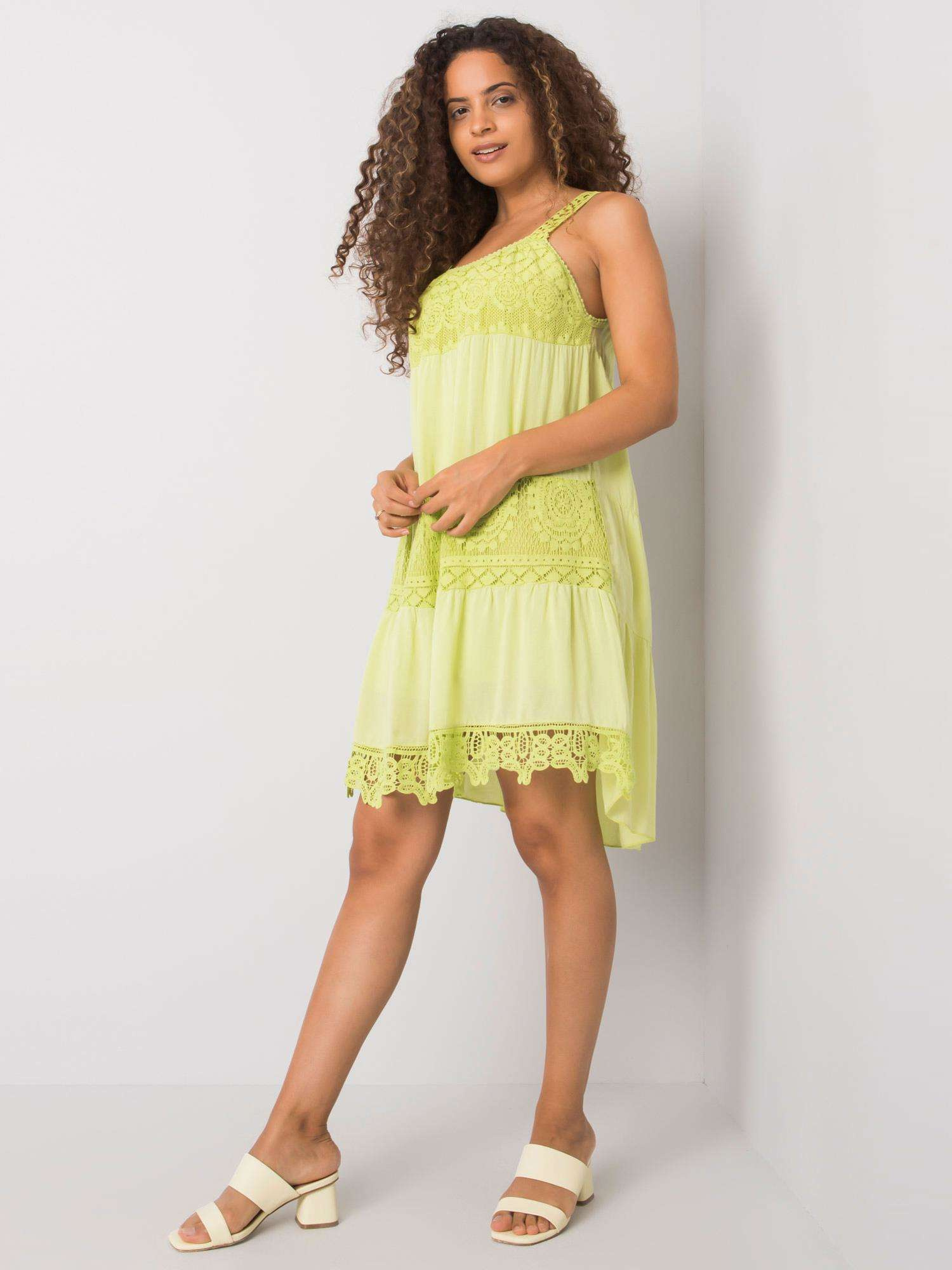 Lime dress Eunice OCH BELLA