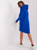 Hurt Kobaltowa rozpinana bluza basic z bawełny Stunning