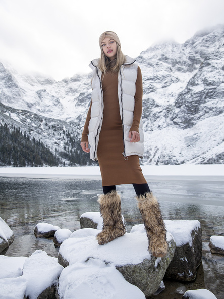 Brązowa sukienka Maira OCH BELLA