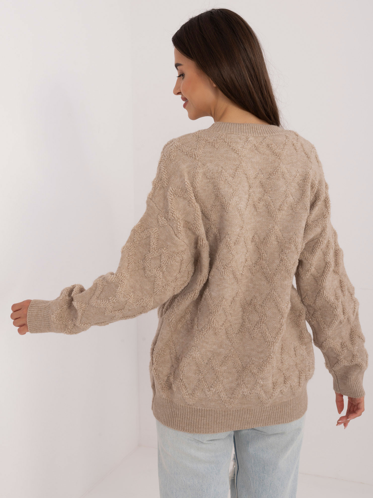 Sweter beżowy