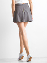 Spódnica rozkloszowana ciemnoszara