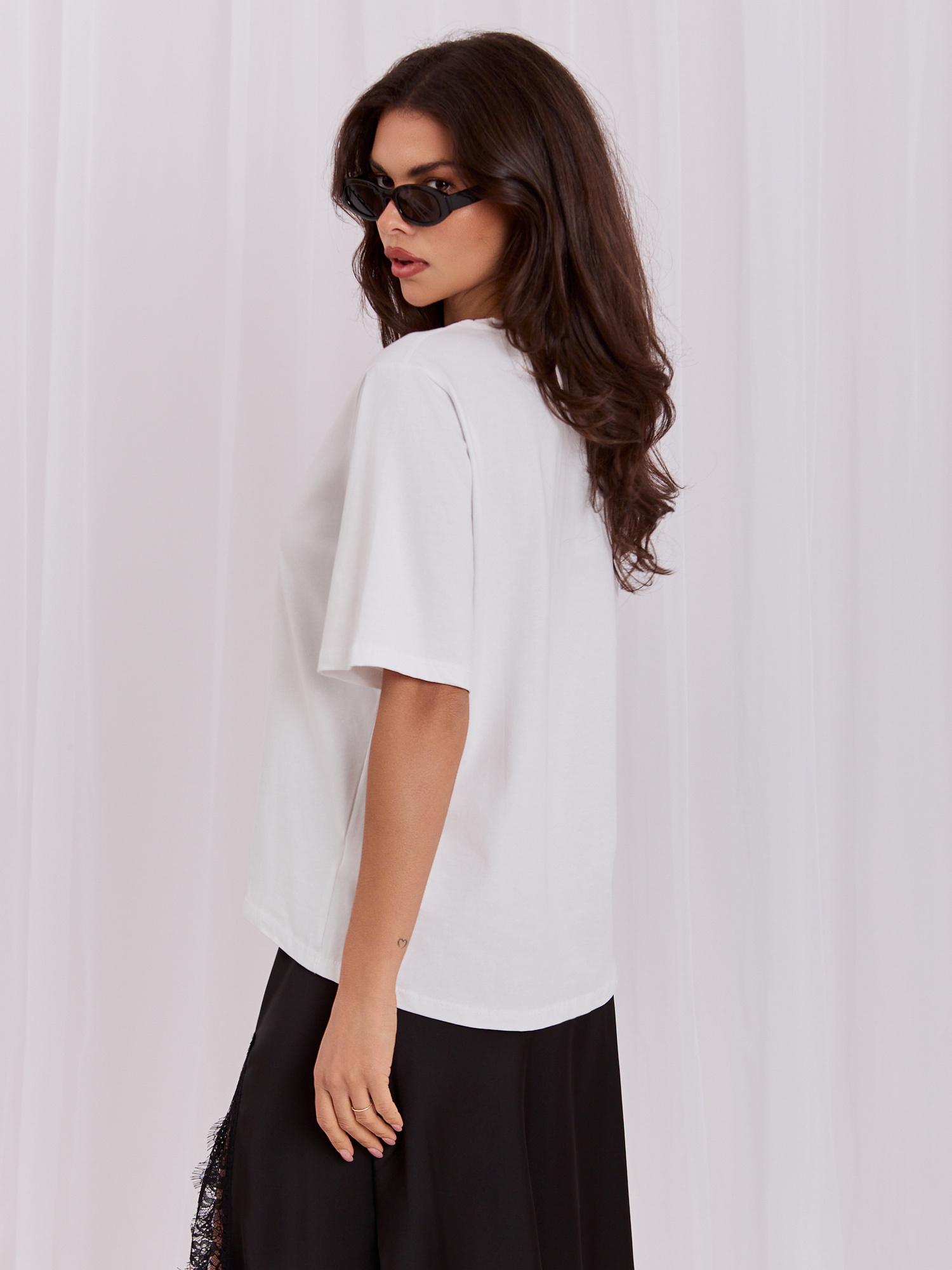 T-shirt biały