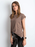 Kawowy t-shirt Revolution