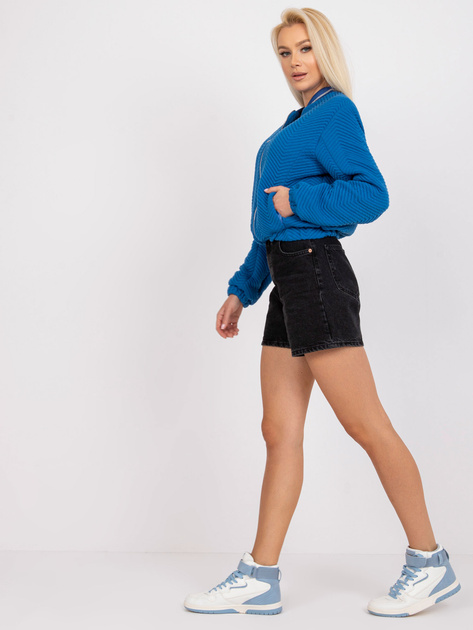 Ciemnoniebieska damska kurtka z podszewką Haiti RUE PARIS