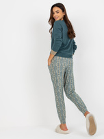 Hurtownia Morska dwuczęściowa piżama z długim rękawem